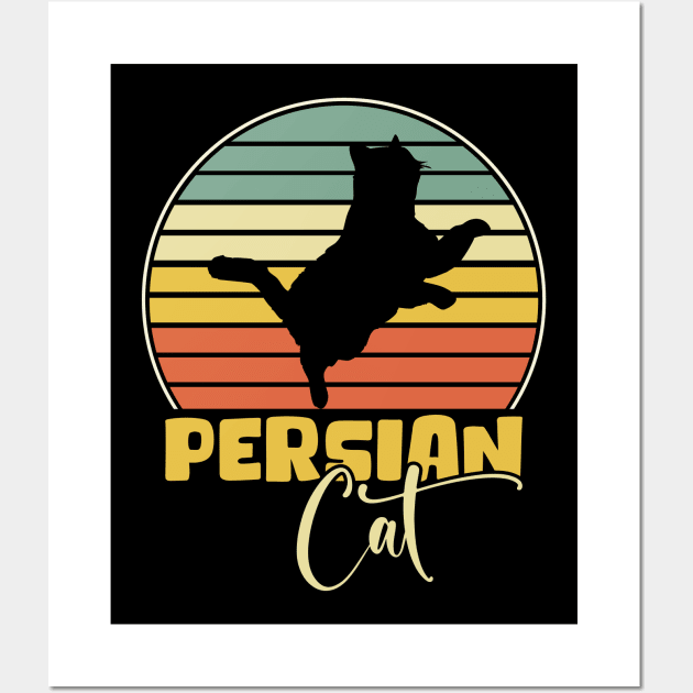 Persian Cat Wall Art by maxcode